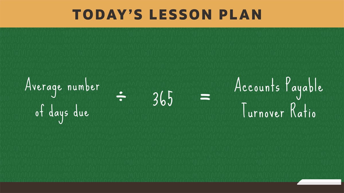 accounts payable turnover
