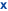 x mark