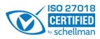 ISO 27018 Certified by Schellman