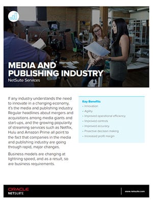 NetSuite Services: Media and Publishing