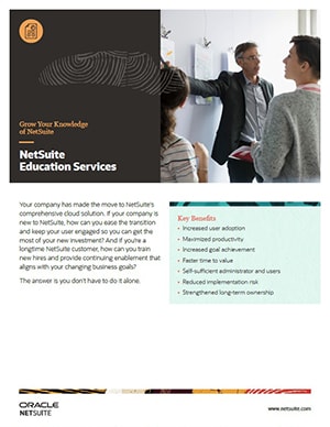 NetSuite Education Services